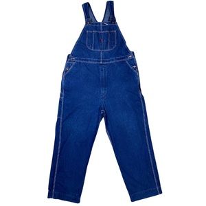 Vintage Big Mac Bib Overalls Coveralls Blue Denim JC Penney 100% Cotton 44x30